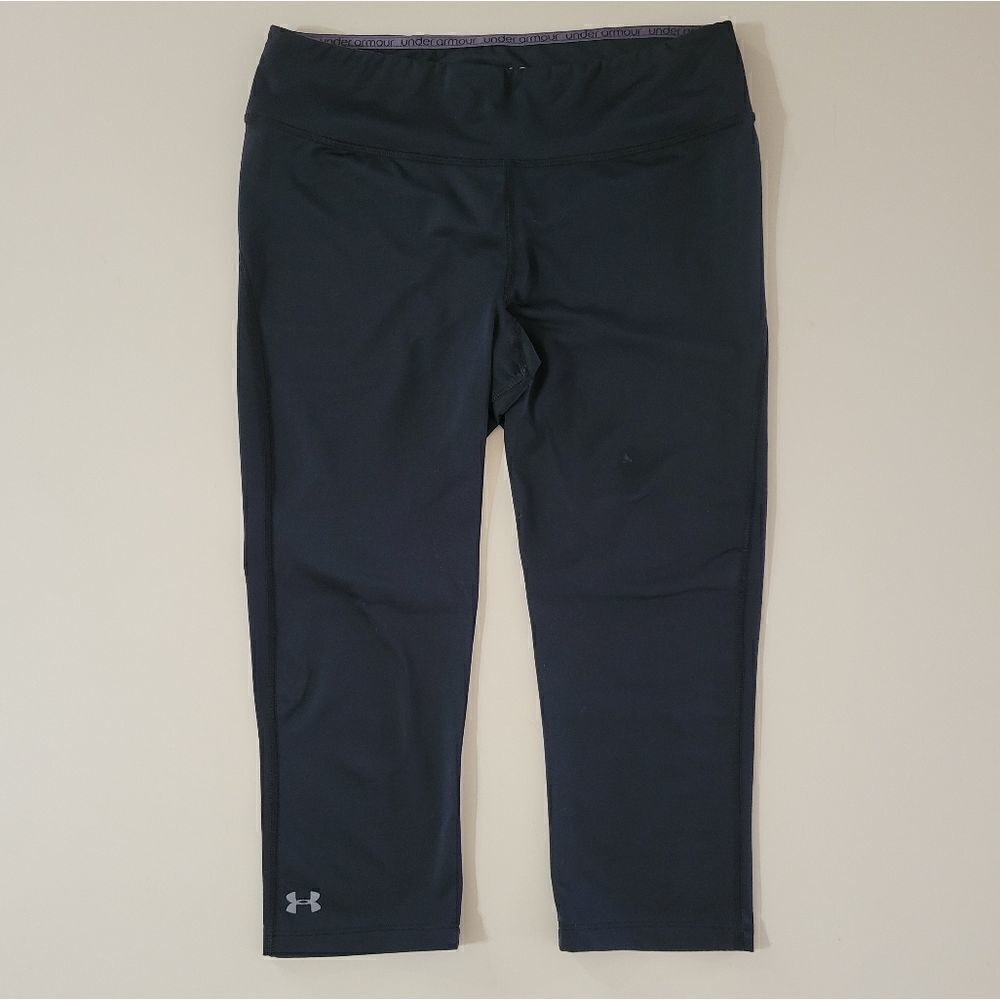 Women's Black Under Armour HeatGear® Armour Capris